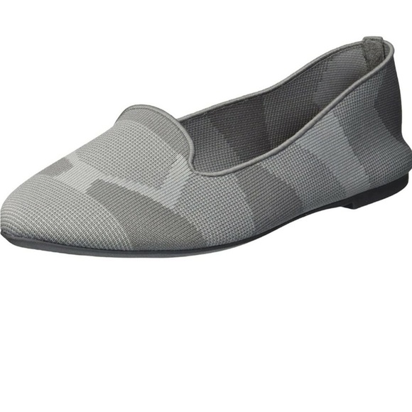Skechers Cleo- Sherlock Knit Gray Ballet Flats Loafers SZ 8.5 NWOT - Picture 13 of 13